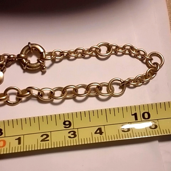 J Crew Rhinestone And Gold Tone Necklace - Picture 4 of 5